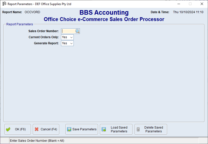 Office Choice e-Commerce Sales Order Processor Screen Office Choice e-Commerce Sales Order Processor Screen